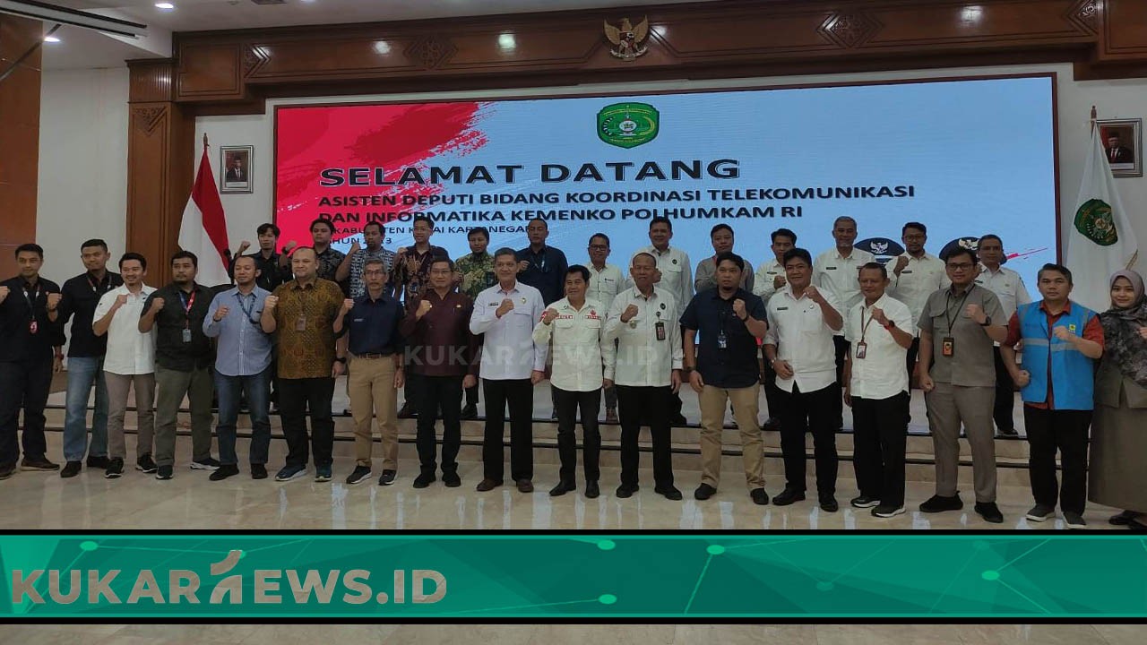 Deputi Menkopolhukam Bahas Area Blankspot di Kukar