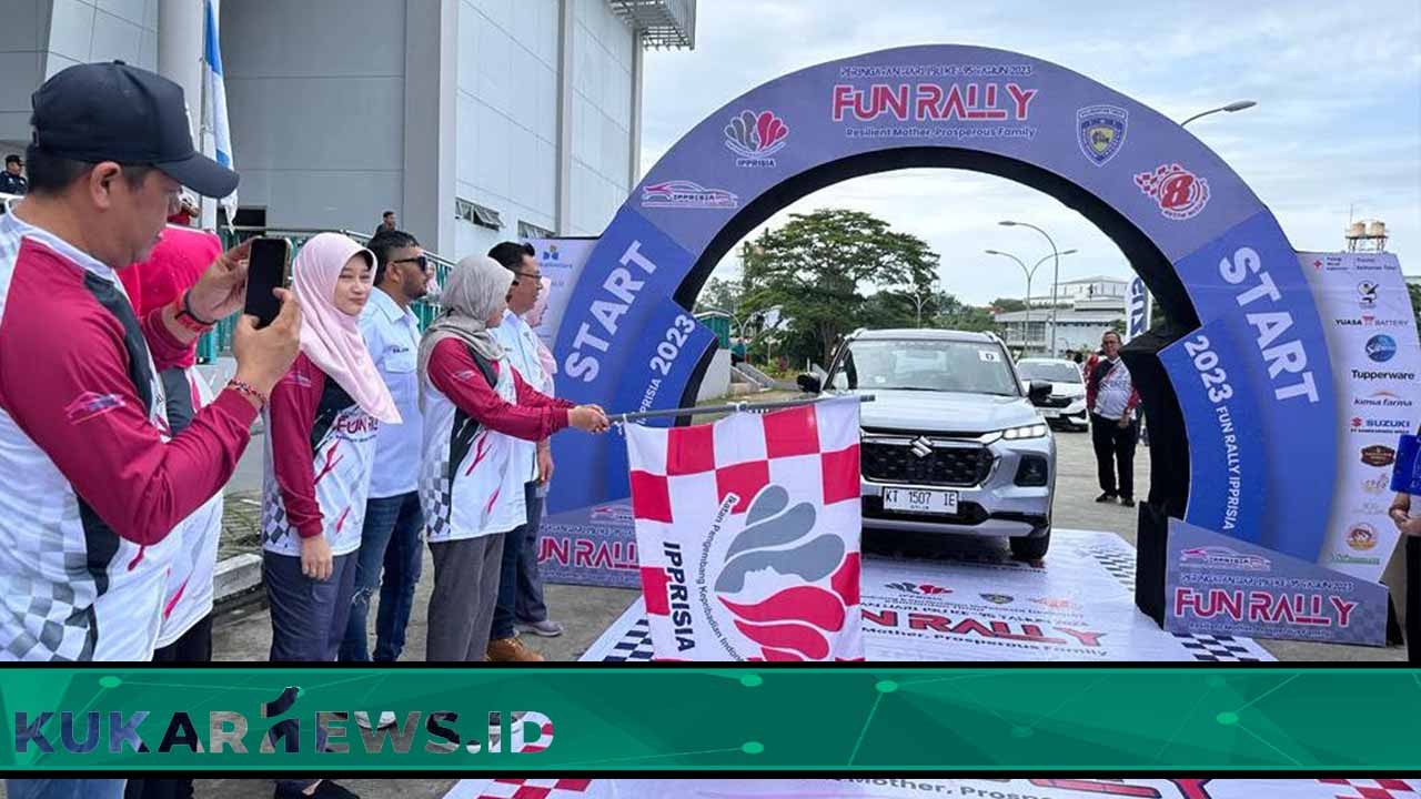 Dilepas Sekprov, Ipprisia Gelar Fun Rally 2023