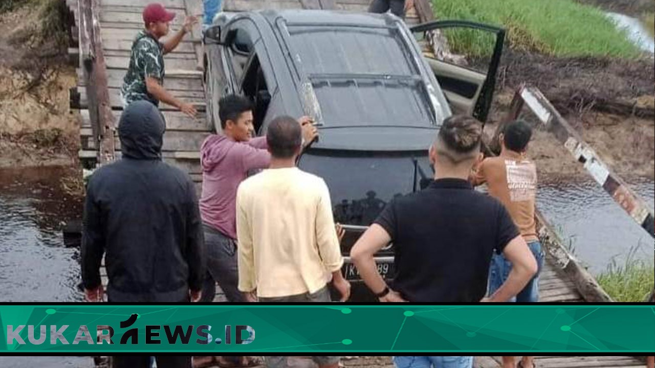 Dinas PU Akan Segera Lakukan Perbaikan Jembatan di Muara Muntai 