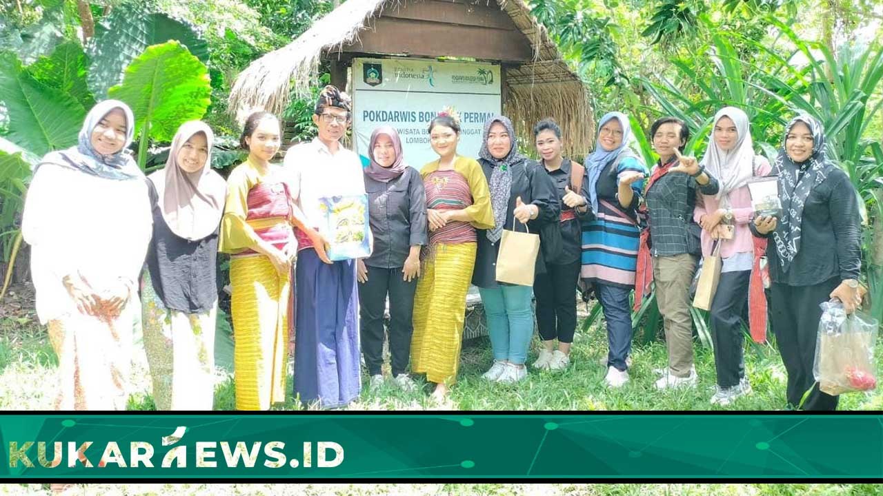Dispar Bersama Pegiat Wisata Kutim Berkunjung ke Desa Wisata Bonjeruk Tiru Giat Ekonomi