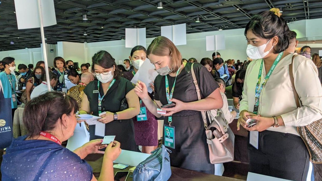 Dispar Kaltim Ikuti Bali Beyond and Travel Fair