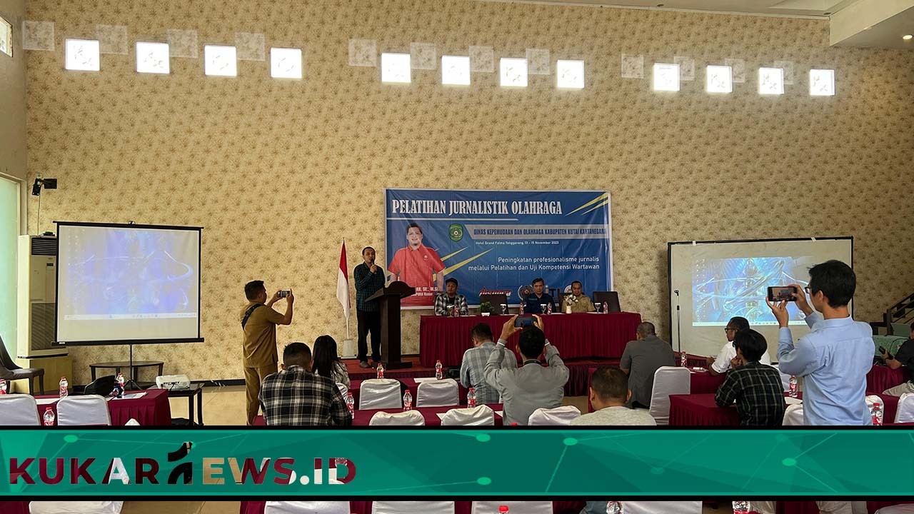 Dukung Aspirasi Wartawan, Siswo Cahyono Bersama Dispora Kukar Gelar Pelatihan dan UKW