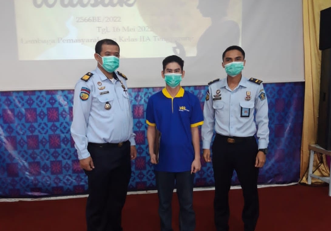 Peringati Waisak 2022, Napi Lapas Tenggarong Dapat Remisi 15 Hari