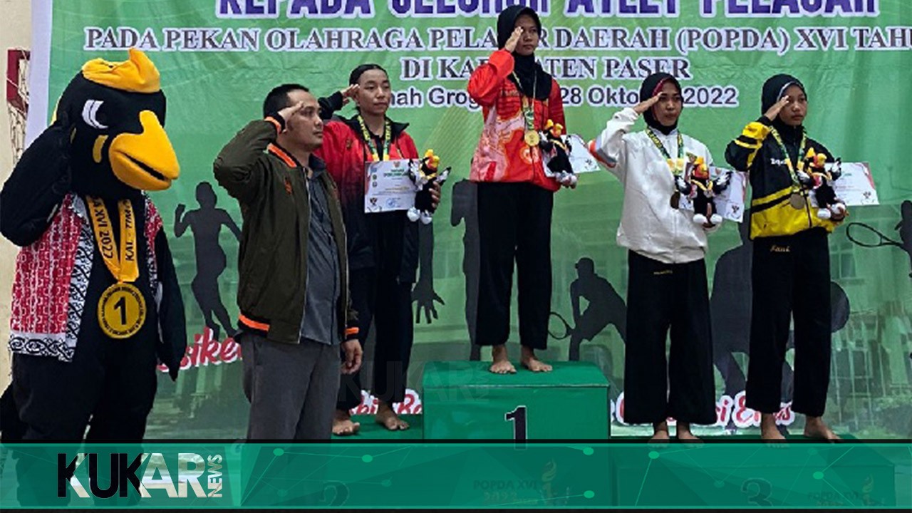 IPSI Kukar Juara Umum, Raih Medali Terbanyak Pada POPDA XVI Kaltim 2022