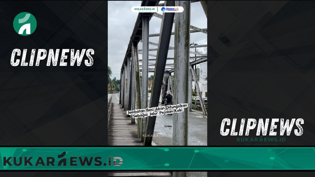Jembatan Besi Akan Difungsikan Sebagai Jalur Pejalan Kaki - Clipnews