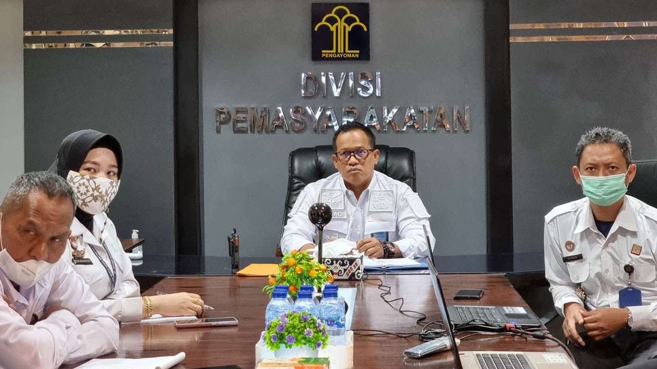 Lakukan Monev Secara Virtual, KADIV PAS Tegaskan Hal Ini