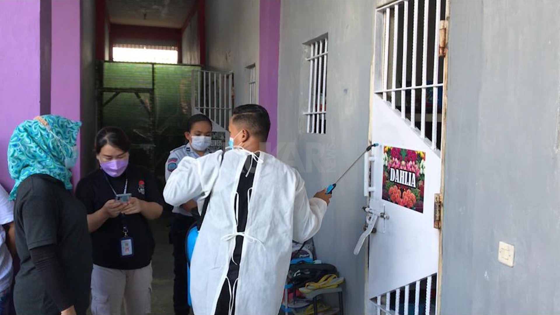 Lapas Perempuan Tenggarong Tidak Kendor Terapkan 5 M