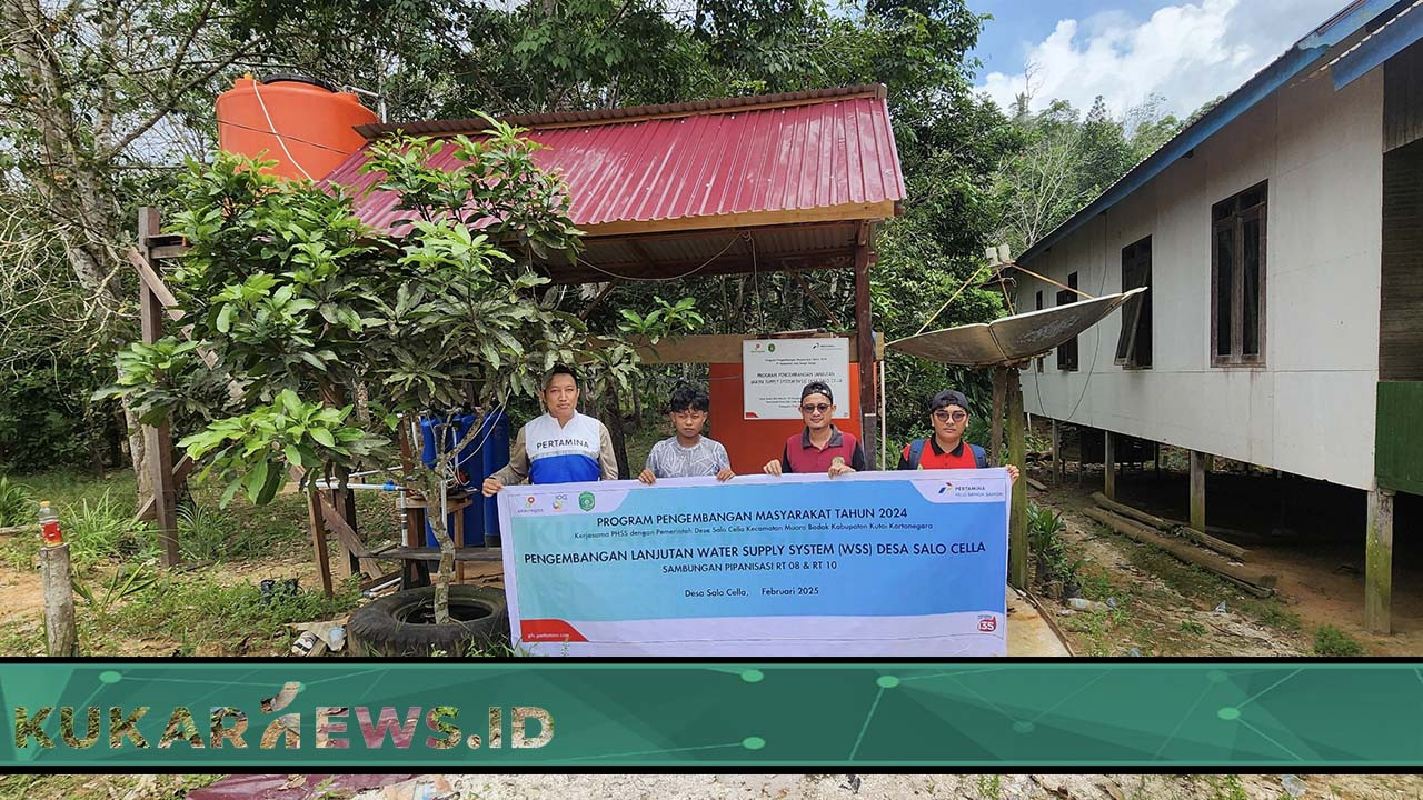 PHSS Perluas Dukungan Akses Air Bersih Bagi Masyarakat Muara Badak