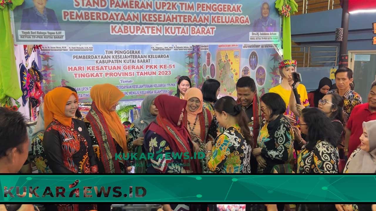 Resmi Dibuka, Pameran UP2K Tampilkan Produk Unggulan Binaan PKK di Kaltim
