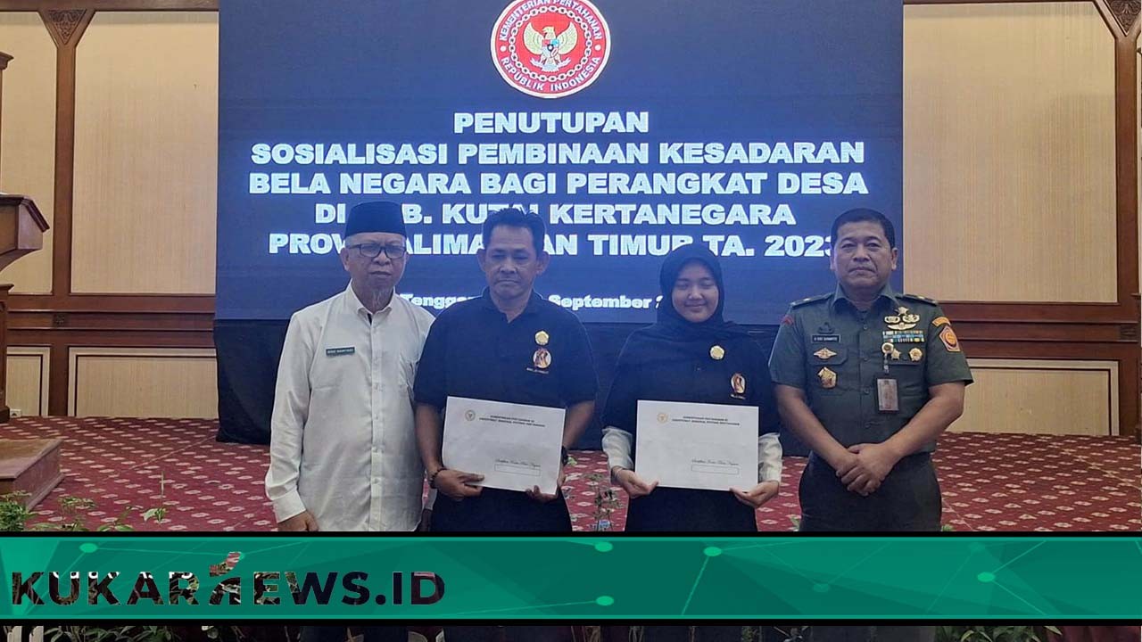 Perangkat Desa di Kukar Menjadi Kader Bela Negara