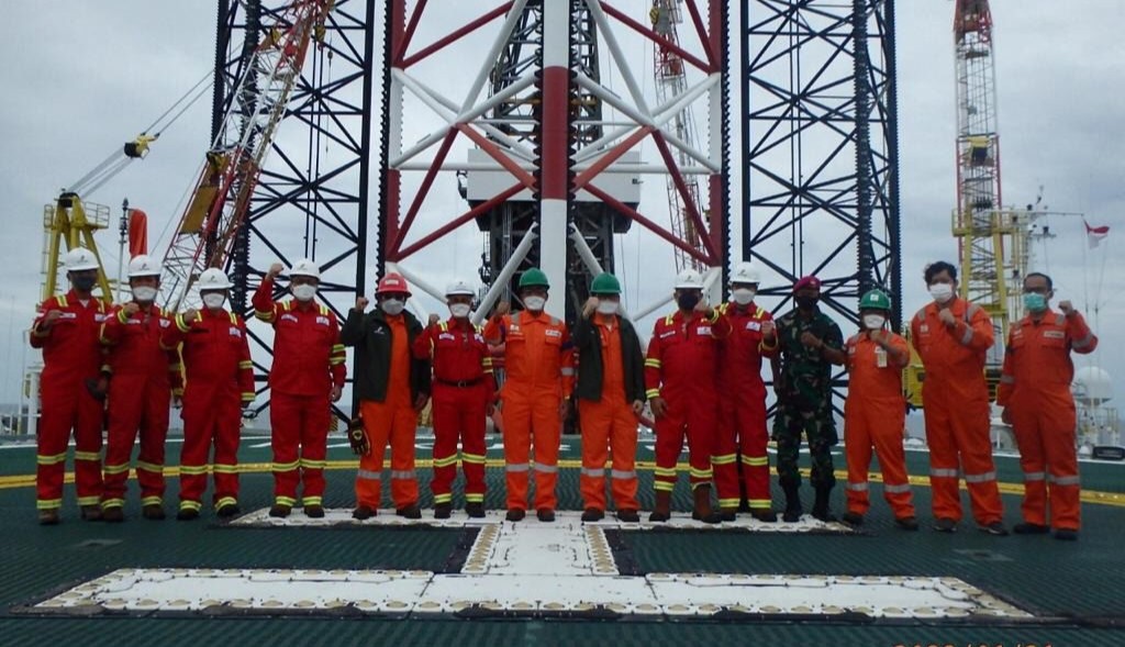 PT Pertamina Hulu Mahakam Terima Kunjungan Kerja Kepala SKK Migas ke Sumur Eksplorasi PHM Manpatu-1X