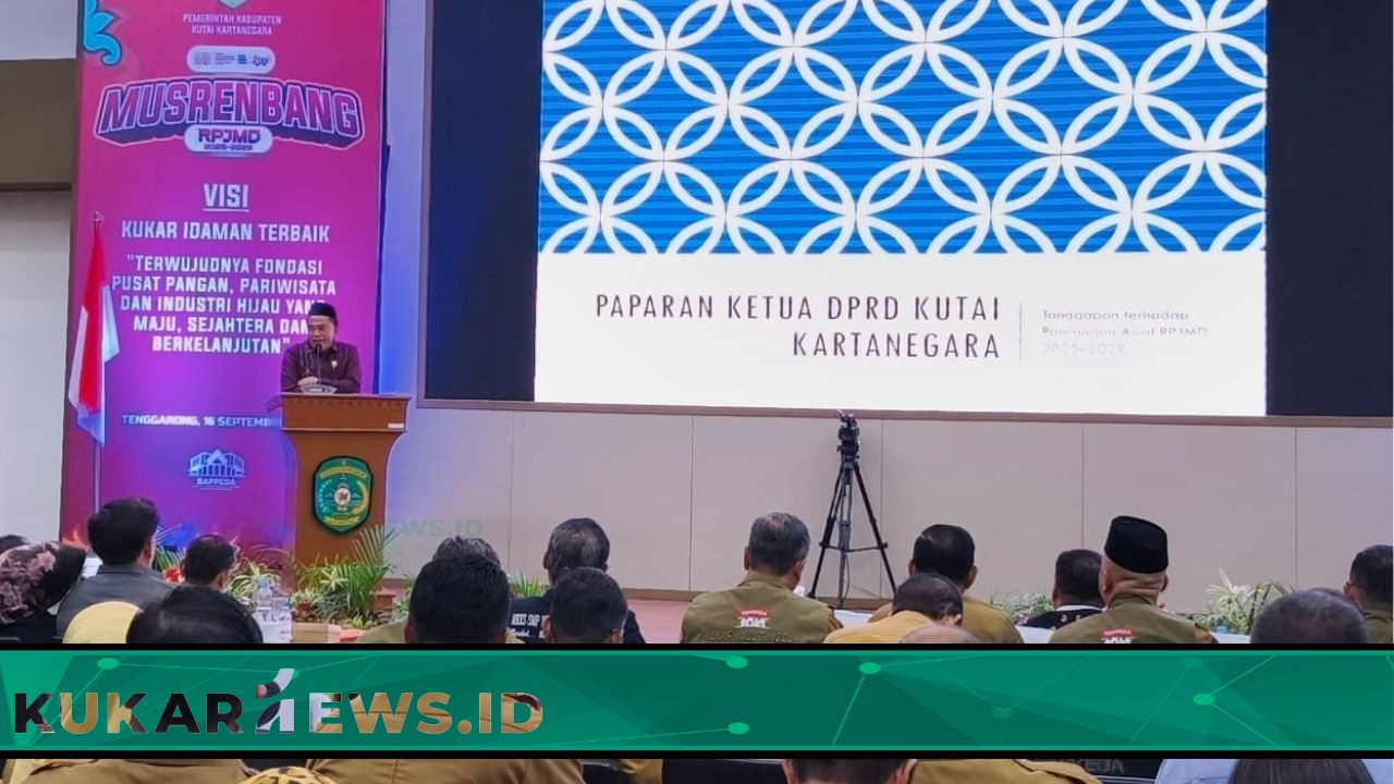 DPRD Kukar Dorong RPJMD 2025–2029 Segera Disahkan Jadi Perda