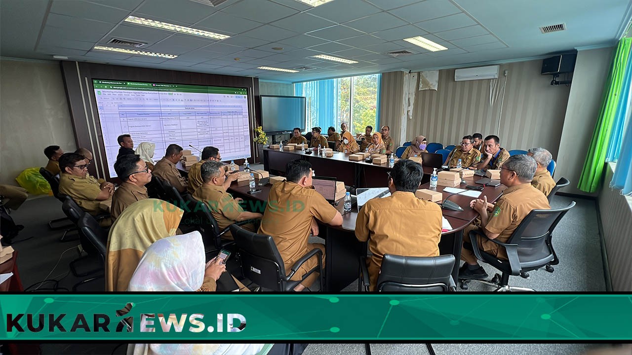 Diskominfo Kukar Gelar Rakor Monitoring Informasi Penetapan Agenda Prioritas Komunikasi Pemerintah