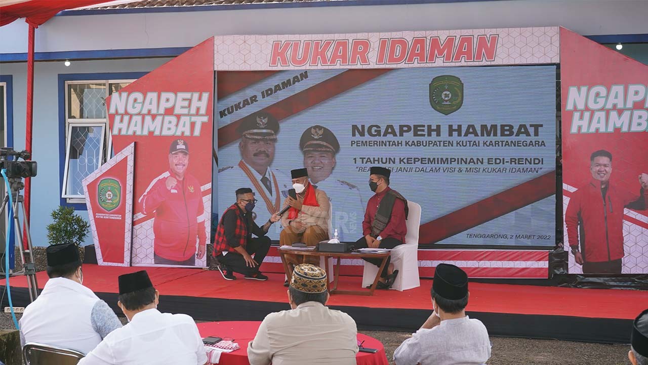 Setahun Memimpin Kukar, Ini Capaian Edi - Rendi