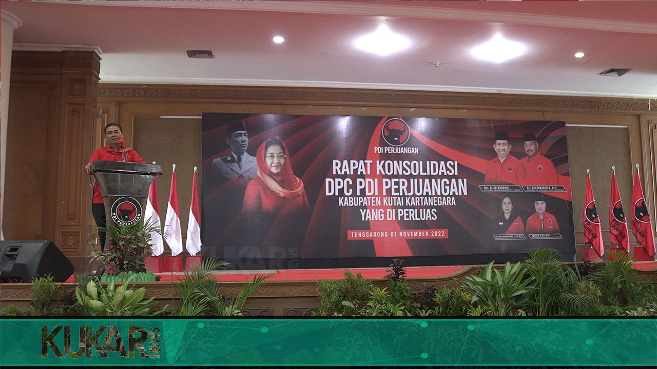 Solidkan Menuju Kemenangan, DPC PDI-P Kukar Gelar Rapat Konsolidasi