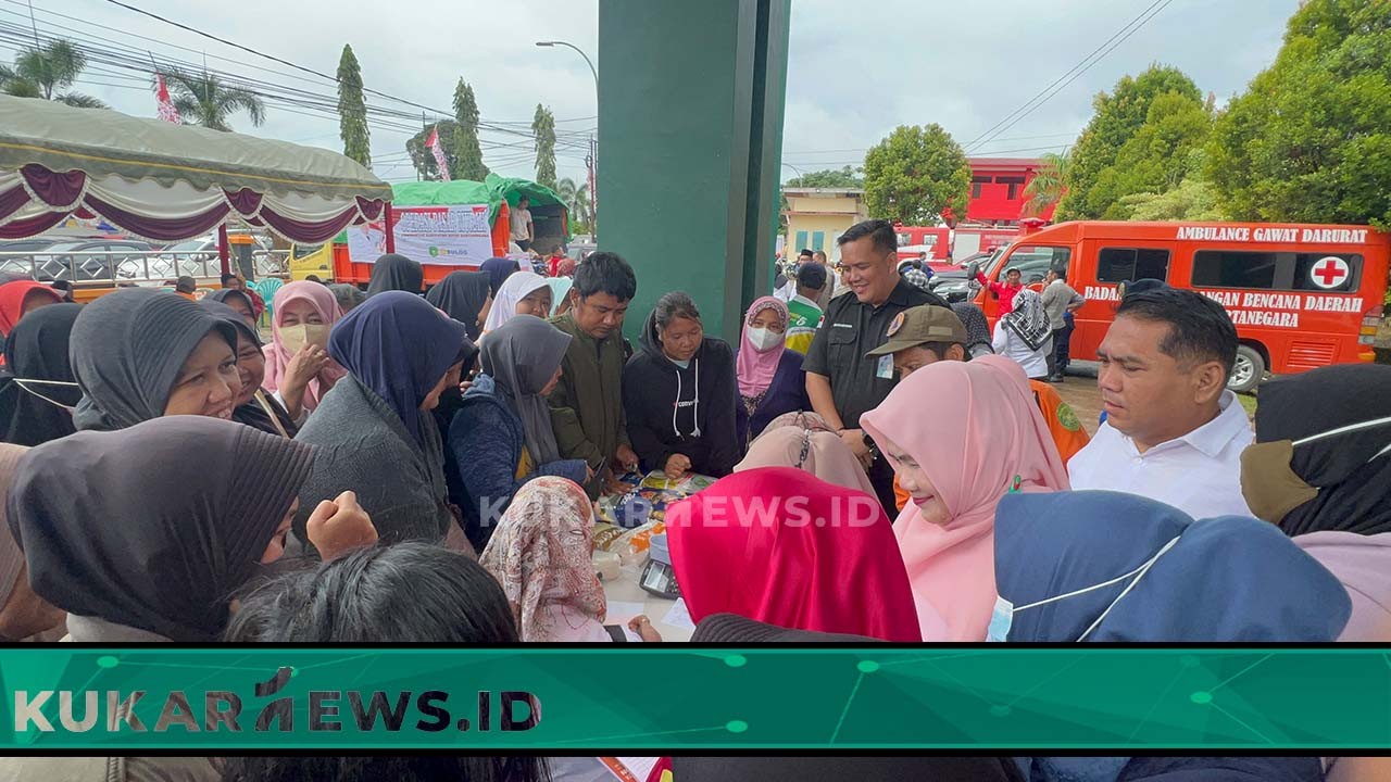 Tekan Inflasi, Pemkab Kukar Gelar Operasi Pasar di Tenggarong