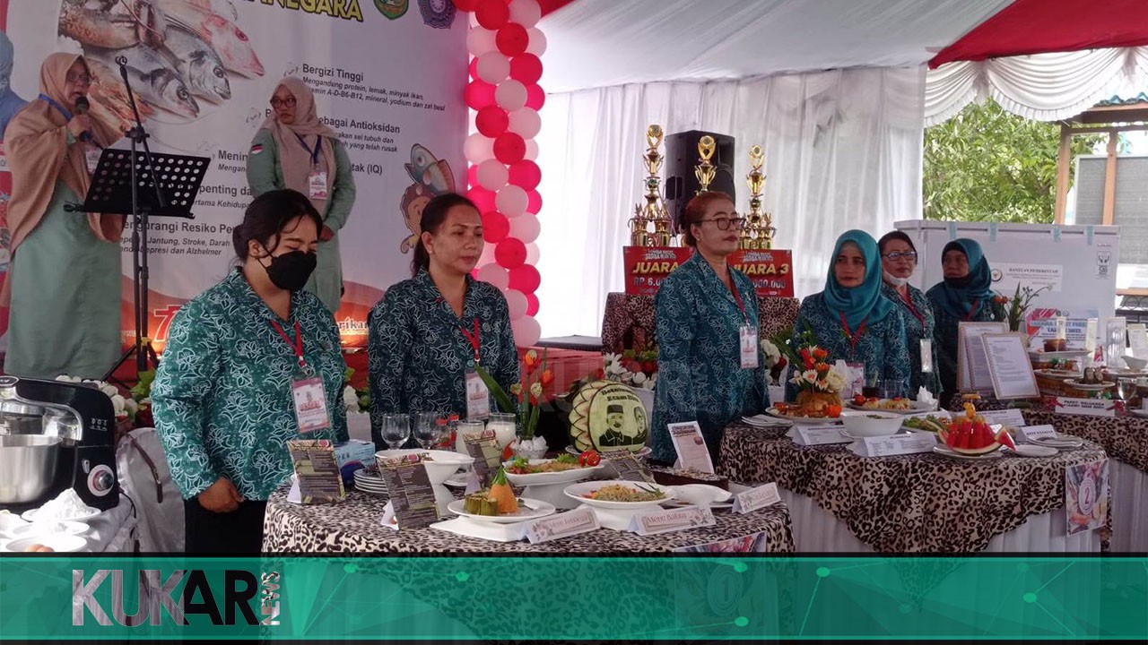 Upaya Penanganan Stunting, DKP Kukar Gelar Lomba Masak Serba Ikan