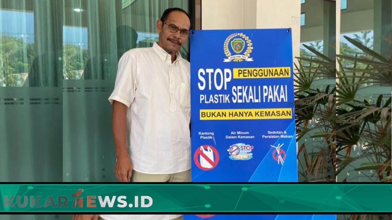 Zulfiansyah Ajak Masyarakat Kurangi Gunakan Plastik Sekali Pakai