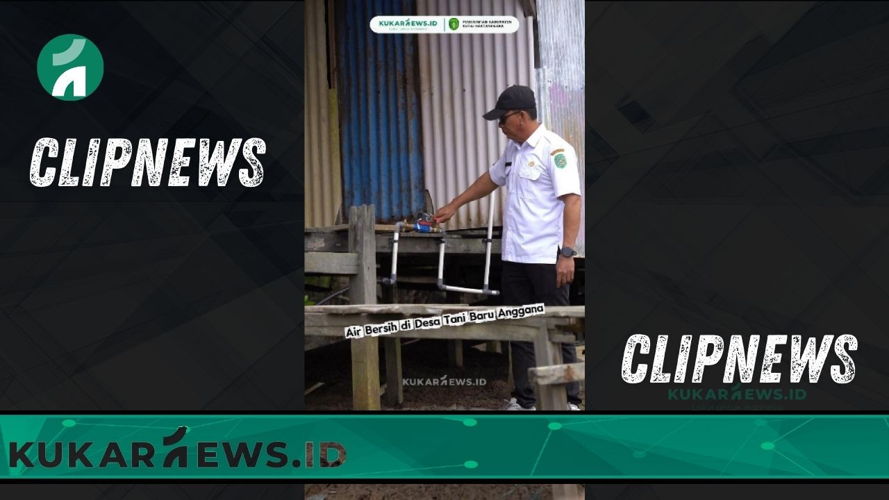 Air Bersih di Desa Tani Baru Anggana - Clipnews