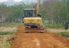 Alat Berat Percepat Pengerjaan Jalan TMMD ke-130 di Kukar