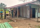 Wujudkan Hunian Layak di Jembayan Tengah, Satgas TMMD 130 Geber Bedah Rumah di RT 7