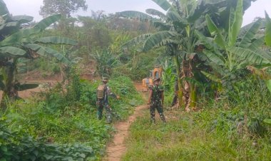 Buka Akses Poktan Rapak Etam, Alat Berat Satgas TMMD 130 Kebut Clearing Segmen 4 JUT