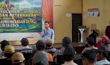 Bahas Tuntas Hama dan Pakan Ternak, Warga Antusias Ikuti Penyuluhan TMMD 130 di Jembayan Tengah