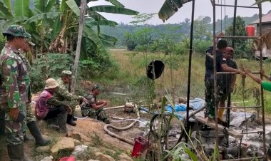 Selaraskan Sumur Bor dan Pembinaan Warga, TMMD 130 Dorong Kualitas Hidup di Jembayan Tengah