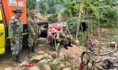 Kemanunggalan di RT 04 Al-Hidayah, Dansatgas TMMD 130 Hadir Beri Solusi Air Bersih Warga
