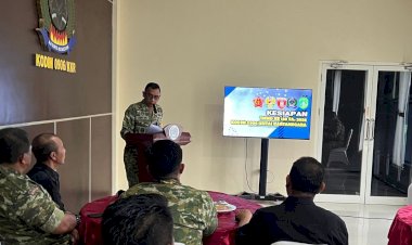 TNI Hadir Sebagai Solusi, Tim Wasev Sterad Ingatkan Prajurit Jagai Kemanunggalan di Jembayan Tengah