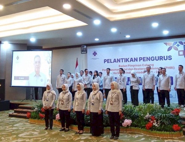 Leni Marlina Kembali Pimpin PHRI Samarinda, Resmi Dilantik untuk Periode 2026-2031