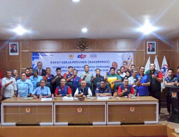 Gelar Rakerprov, PERSAMBI Kaltim Matangkan Persiapan Jelang Porprov VIII