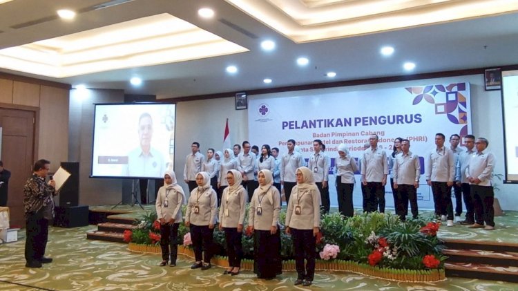 Leni Marlina Kembali Pimpin PHRI Samarinda, Resmi Dilantik untuk Periode 2026-2031