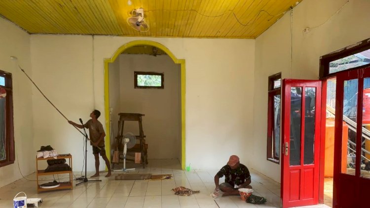 Impian Tempat Mengaji yang Layak Terwujud, Warga Jembayan Tengah Apresiasi TMMD 130