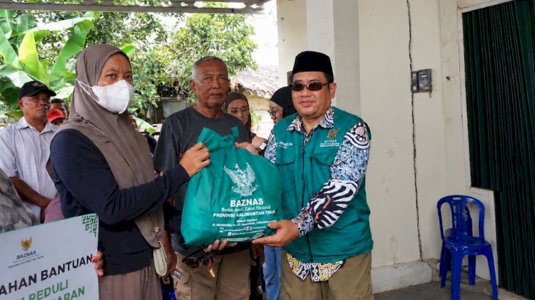 BAZNAS Kaltim Salurkan Paket Sanitasi bagi Korban Kebakaran di Dua Lokasi di Tenggarong