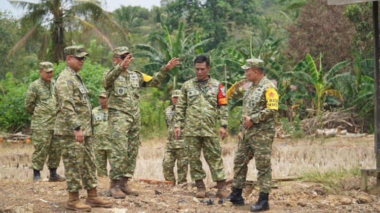 Urat Nadi Ekonomi Dusun Tudungan, JUT TMMD 130 Dipuji Tim Wasev Pusterad