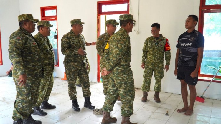 Wujud Sentuhan Kerohanian TMMD 130, Tim Wasev puji Hasil Bedah Tempat Ibadah di Jembayan Tengah