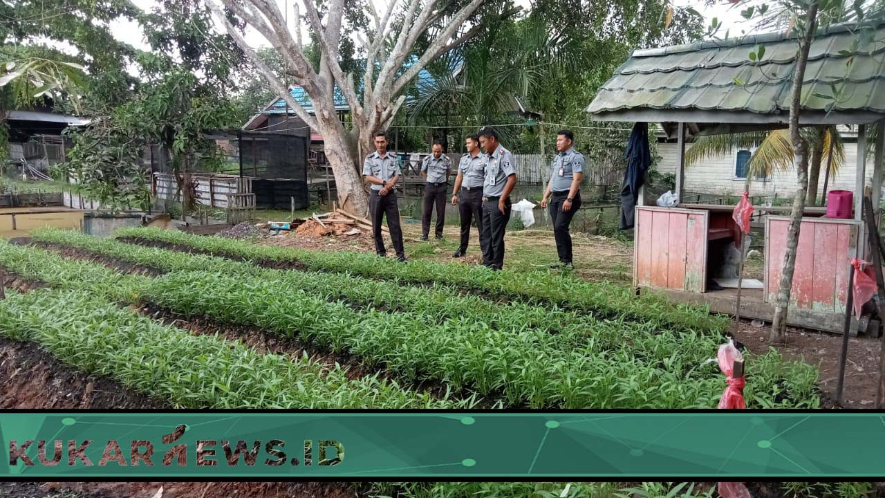 Geliat Satgas Ketahanan Pangan Lapas Tenggarong