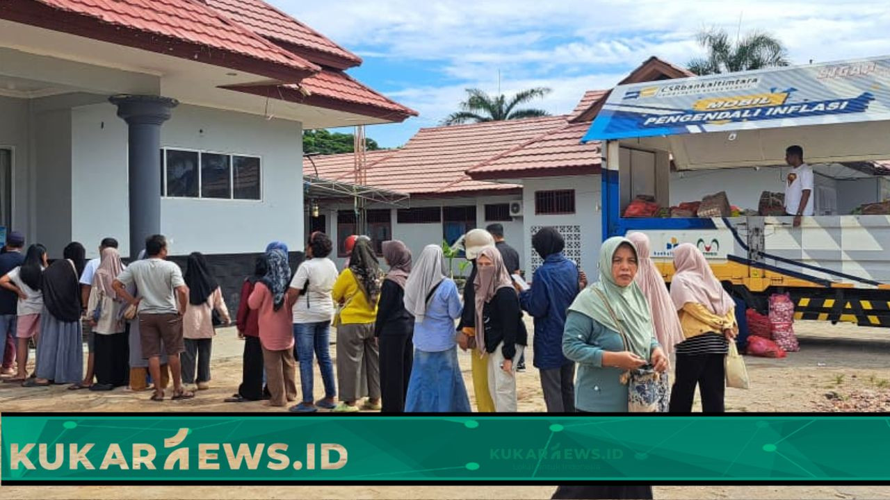 Operasi Pasar Disperindagkop Kaltim Diserbu Warga Sangatta Utara, Kebutuhan Bapokting Masih Tinggi