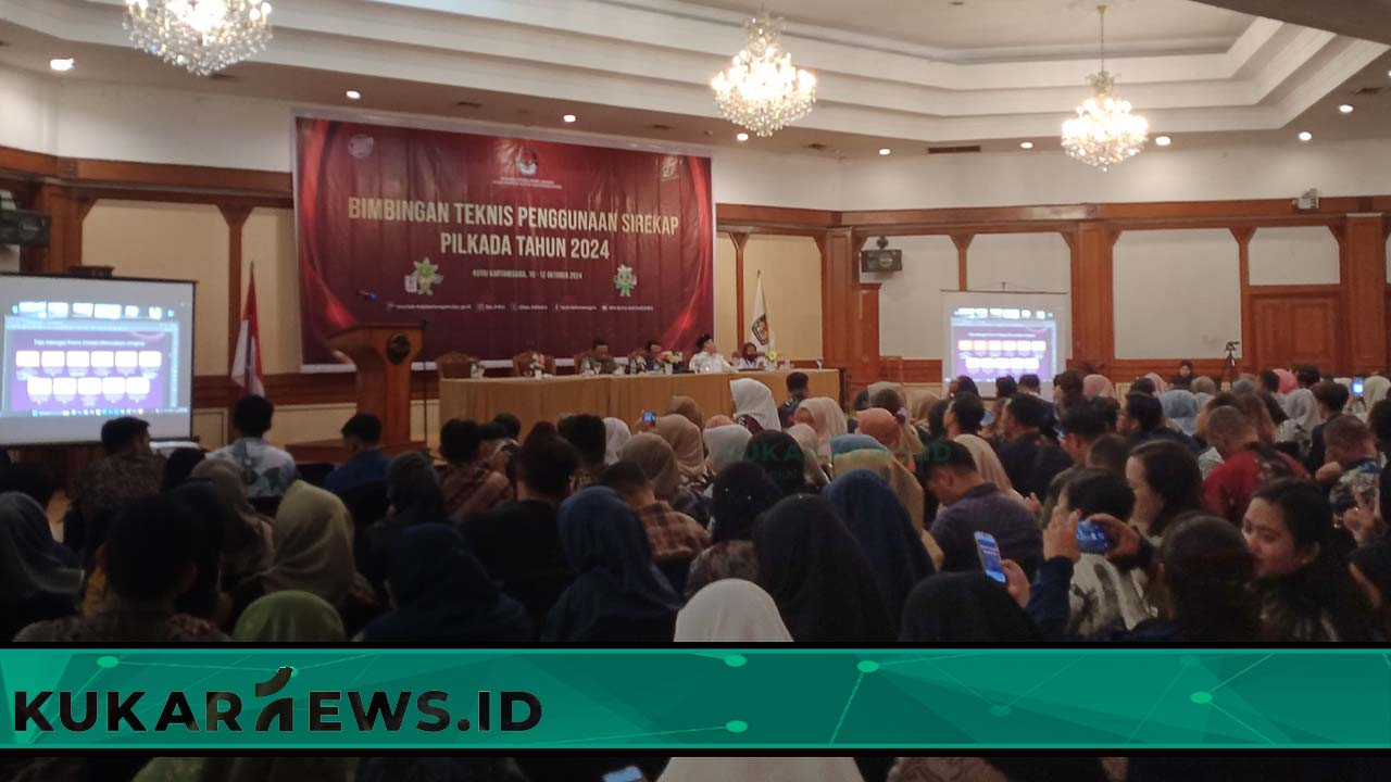 Gelar Bimtek SIREKAP, KPU Kukar Dorong Transparansi dan Akurasi Pelaksanaan Pilkada Tahun 2024